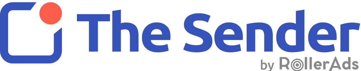 Company logo of The Sender.